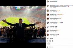 貝克漢姆社交媒體曬照：祝賀巴黎創(chuàng)造歷史，比賽令人難以置信