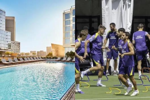 馬競世俱杯酒店位于洛杉磯市中心，雖豪華卻身處騷亂區