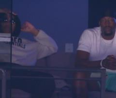 未官宣的真情侶！阿德巴約與WNBA現役第一人包廂看球