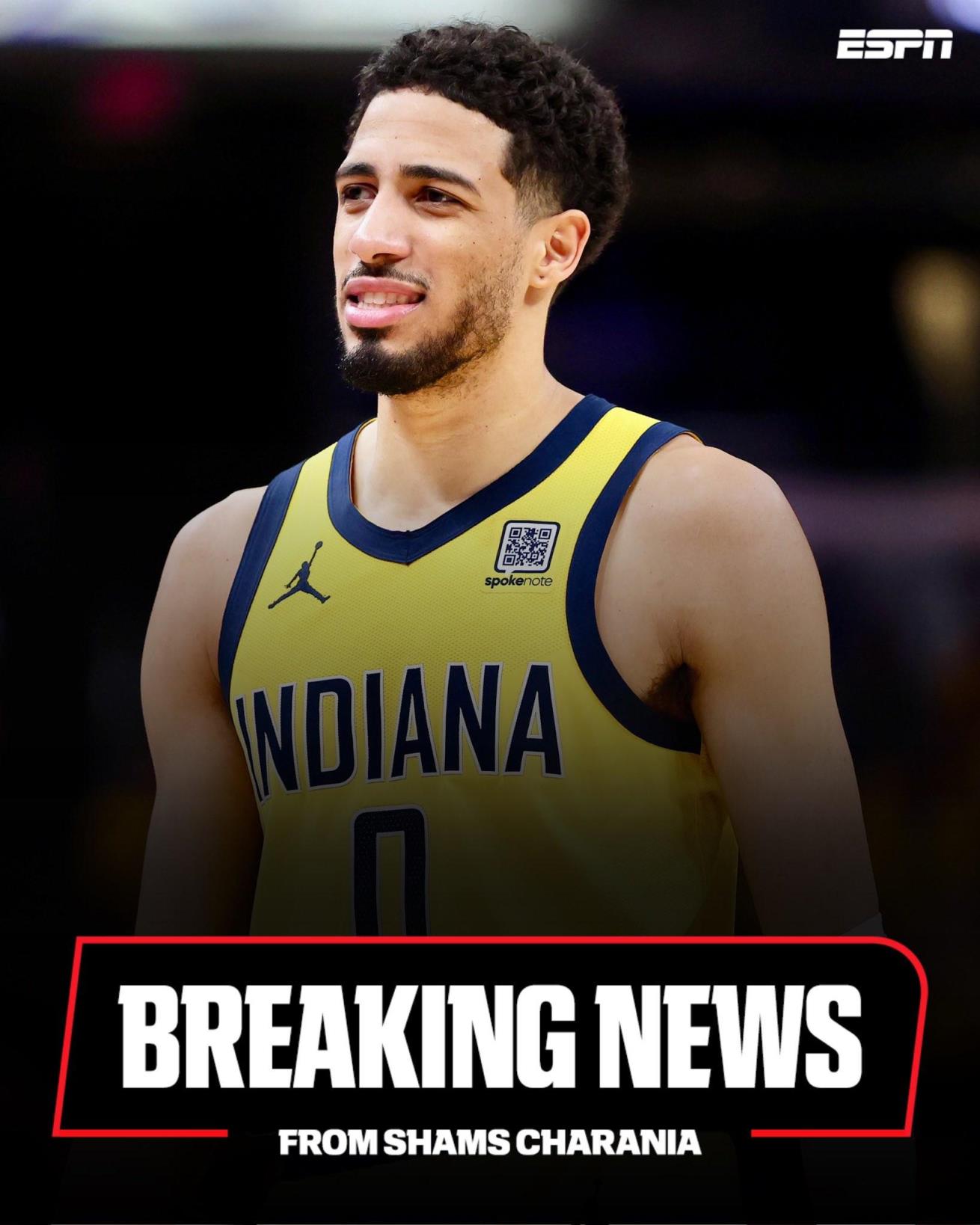 Shams：哈利伯頓右小腿拉傷，將進行核磁共振檢查