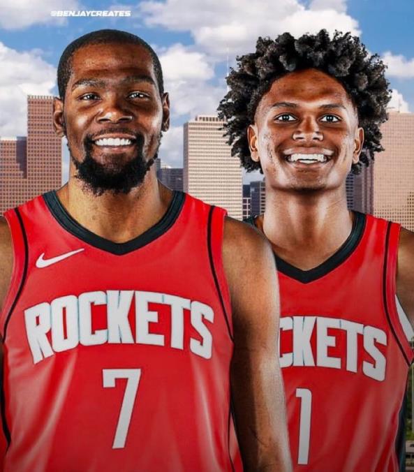 NBA大交易！杜蘭特加盟火箭，與阿門·湯普森組成頂級防守組合