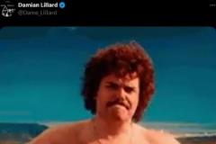 記者爆料特納將登場，利拉德評論區藏有深意動圖