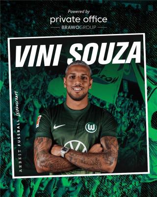 沃爾夫斯堡官方宣布簽下謝菲聯巴西中場索薩