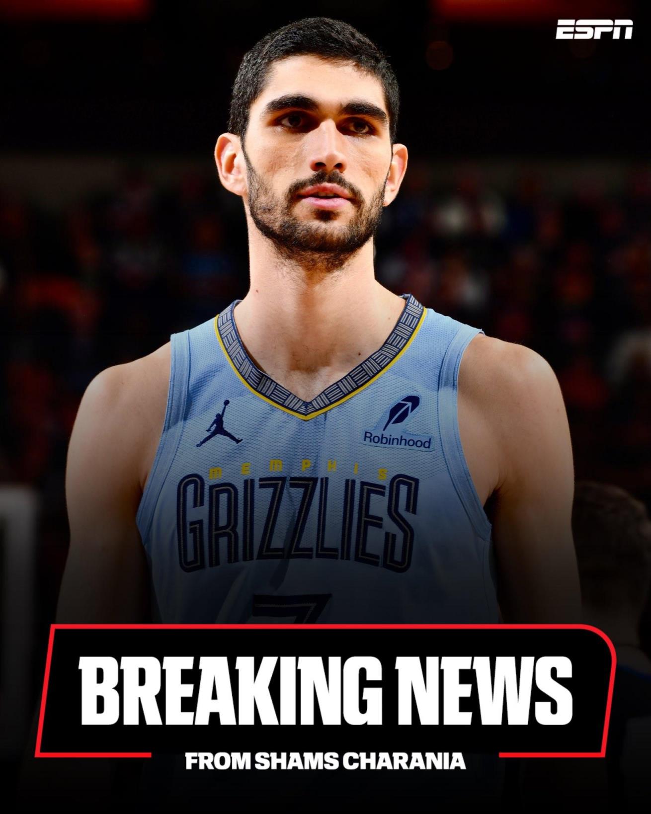 Shams：阿爾達馬與灰熊簽訂3年5250萬美元續約合同