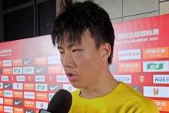 謝晉：進(jìn)球靠隊(duì)友傳球，中場(chǎng)鼓勵(lì)我們不要?dú)怵H