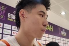 程帥澎：賽前目標就是力爭小組第一，三分好要感謝郭導給的信心