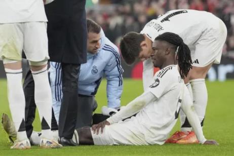 西媒：卡馬文加傷情超預期，或9月國家隊賽后復出