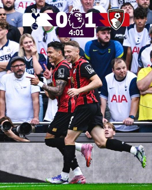 熱刺城門失守，阿森納成英超唯一零丟球球隊