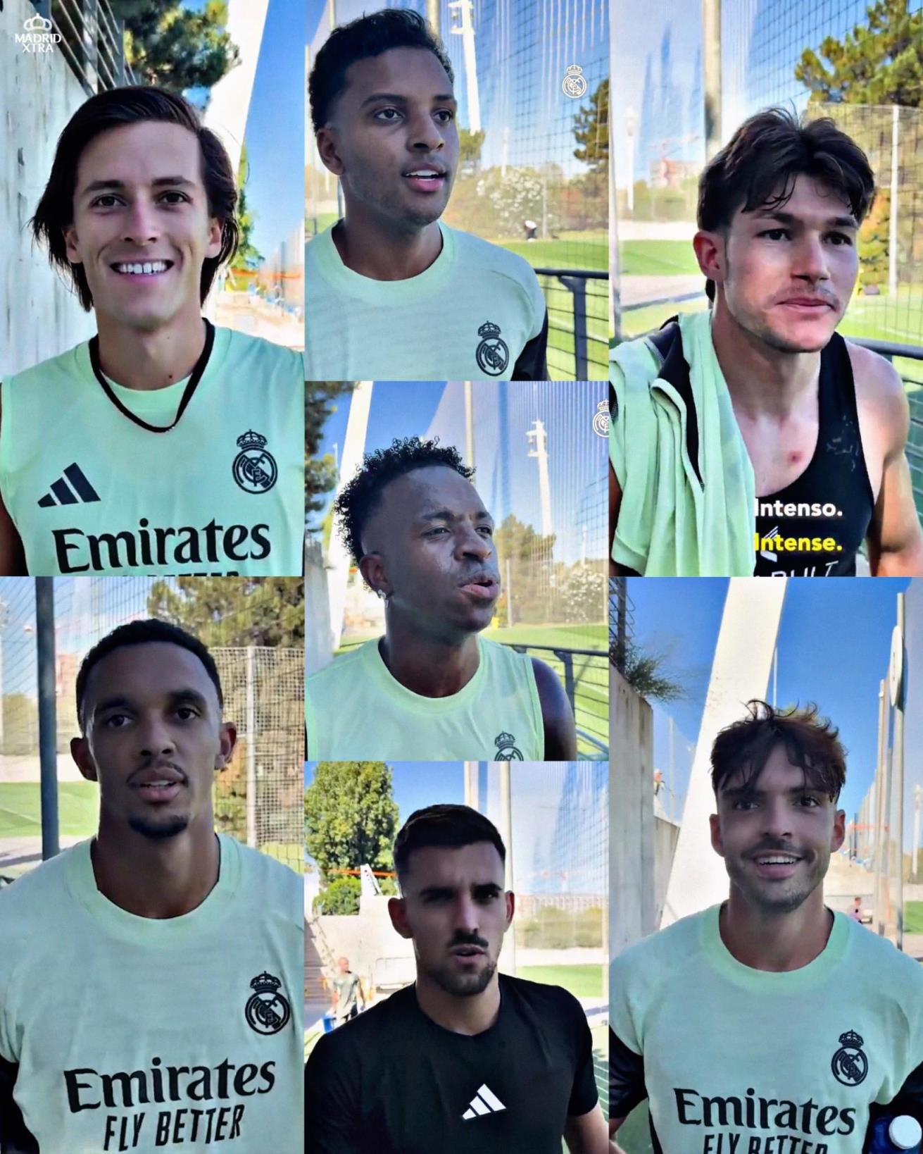 皇馬球員一詞形容第一個月的訓(xùn)練，“強度高”被反復(fù)提及