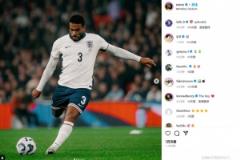 同場破門！里斯-詹姆斯與埃澤社交媒體曬照紀(jì)念英格蘭首球