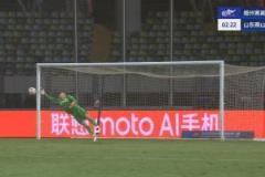 梅州開場2分鐘1-0泰山！茹子楠世界波破門斬敵門