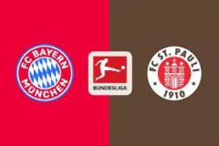 拜仁對(duì)陣圣保利首發(fā)陣容：金玟哉與戴爾搭檔中衛(wèi)，凱恩、薩內(nèi)、奧利塞先發(fā)