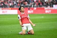 中村敬斗傳射建功，蘭斯3-1馬賽結束法甲15輪不勝