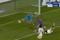 第70分鐘謝維軍助攻基萊斯單刀破門扳平比分