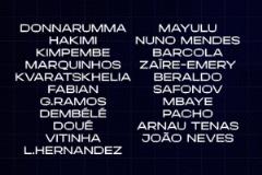 巴黎主場迎戰(zhàn)昂熱：登貝萊領(lǐng)銜鋒線，馬爾基尼奧斯鎮(zhèn)后防