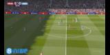 曼聯開場制造威脅，加納喬禁區邊緣造任意球，B費主罰被人墻擋出