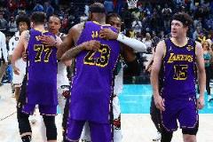 湖人本賽季對陣西部球隊34勝14負，排名僅次于雷霆的35勝13負