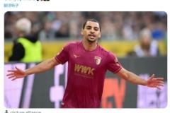 德天空：斯圖加特有意簽下26歲中場莫里斯，奧格斯堡誓留球員