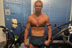 哈蘭德更新社交平臺展示訓練照