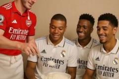 笑死我了！網友制作AI視頻：賴斯喂姆巴佩&小熊&貝林吃飯