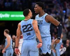 實力派表現！貝恩半場8中5貢獻15分5助攻，小賈倫-杰克遜8中4得10分4板3助