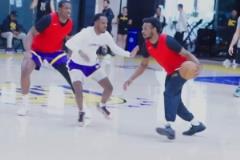 湖人訓(xùn)練片段：布朗尼、克內(nèi)克特、大莫、萊恩等球員對抗賽實(shí)錄