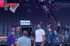 優雅的大個子！約基奇申京訓練混剪，你中有我我中有你！