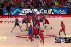 同一起跑線！格林賽后和申京擊掌慶祝，庫里站在場內久久未離開！