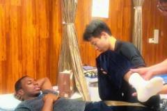 別人是去頭療，山西外援們是去體能康復(fù)