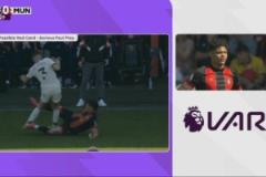 前英超裁判：埃瓦尼爾森鏟馬茲拉維應(yīng)判紅牌，鞋釘亮出且動(dòng)作過(guò)猛