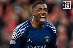 登貝萊33球12助攻！巴黎賽季45場參與45球