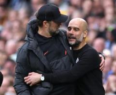 瓜帥稱克洛普為生涯最強對手，冠軍榮譽皆因他而起