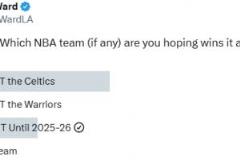 湖記：湖人球迷你支持誰奪冠？選項A：除了綠軍&選項B：除了勇士