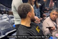 庫里：將與隊醫(yī)討論帶傷出戰(zhàn)，但目前仍遠未達到該狀態(tài)