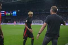 少年老成！比賽結束巴薩奪冠瞬間，亞馬爾擊掌就回更衣室了！