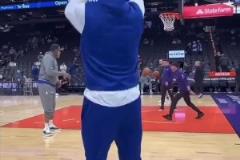 總決賽有可能回明尼蘇達！近距離欣賞唐斯的投籃訓(xùn)練！