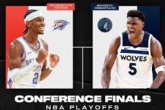 分區決賽對陣全出爐！森林狼 vs 雷霆周三開戰，尼克斯 vs 步行者周四開打
