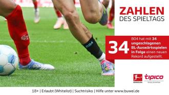 客場龍！勒沃庫森連續兩個賽季聯賽客場保持不敗