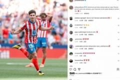 阿爾瓦雷斯感謝球迷：主場最后一戰賦予我歸屬感