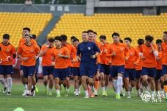 足協杯賽前訓練圖集