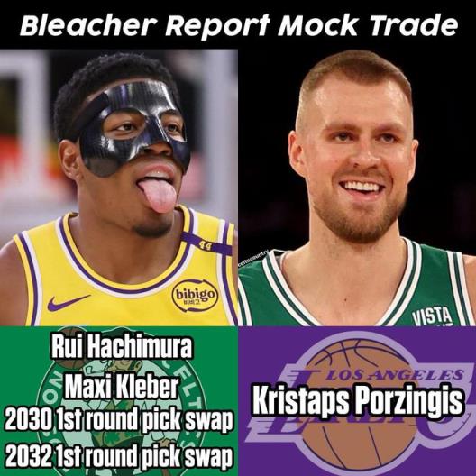 湖人送走八村和克萊伯換波津，BR建議交易方案出爐