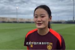 喬睿琪：美國的飲食和我之前那次不太一樣，還是中國的美食好吃