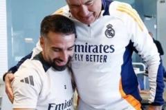 卡瓦哈爾稱安切洛蒂如體育界父親，稱其為最成功教練