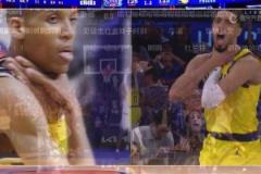 哈利伯頓鎖喉慶祝！靜雨：啊 鎖喉！這賽后要吃T了啊 致敬米勒