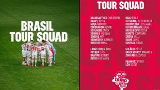 萊比錫巴西巡回賽陣容公布：古拉茨、西蒙斯、塞斯科、奧蓬達全部入選