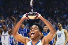 SGA力壓布克、唐斯等名將當選MVP，成肯塔基大學校史第一人！