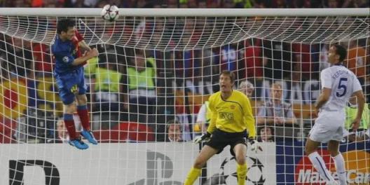 梅西正式選定他職業(yè)生涯中最?lèi)?ài)的進(jìn)球：2009年歐冠決賽頭球破門(mén)