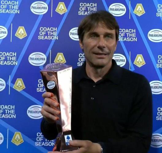 孔蒂榮膺意甲本賽季最佳教練