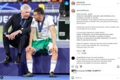 塞巴略斯致謝安切洛蒂：感謝您和教練團隊，是你們讓我成長