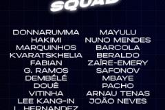 巴黎公布法國杯決賽大名單：K77與登貝萊領(lǐng)鋒，阿什拉夫入選